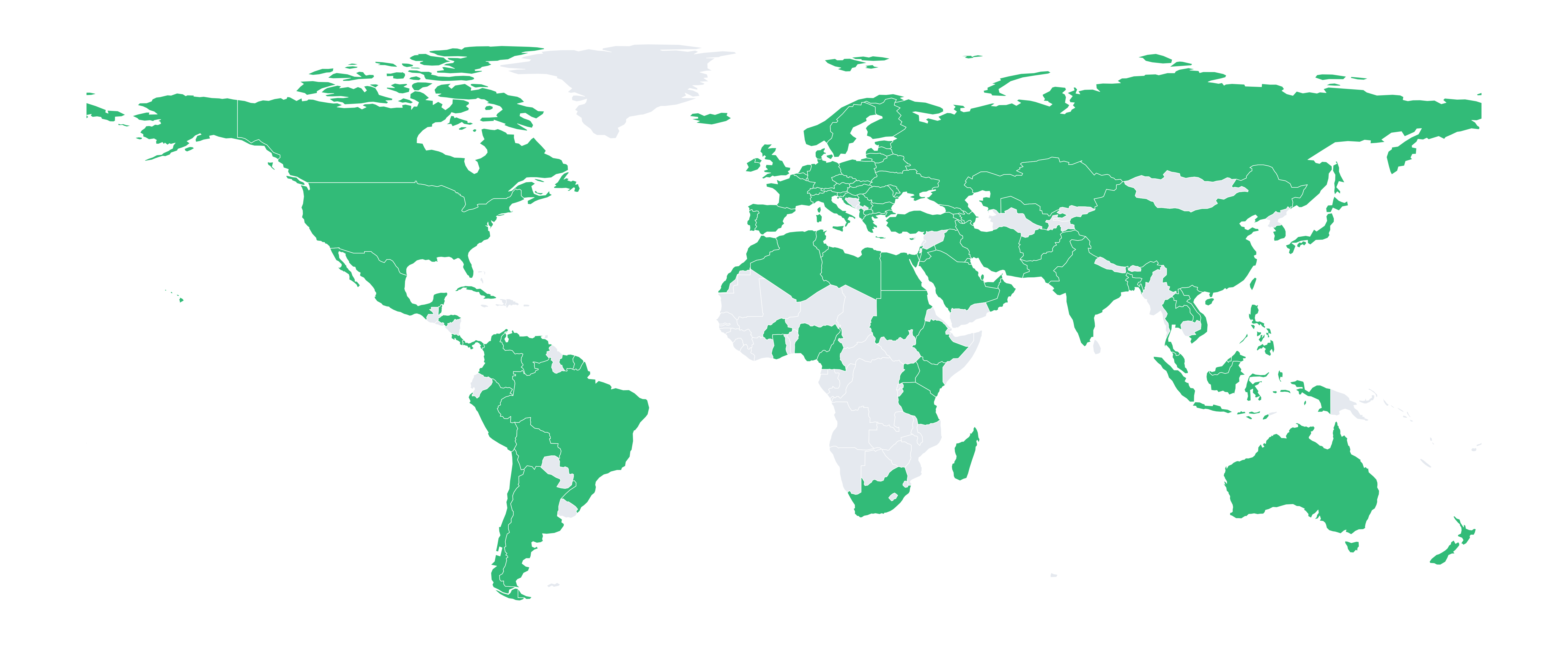 Rotec Composite Group's global presence map